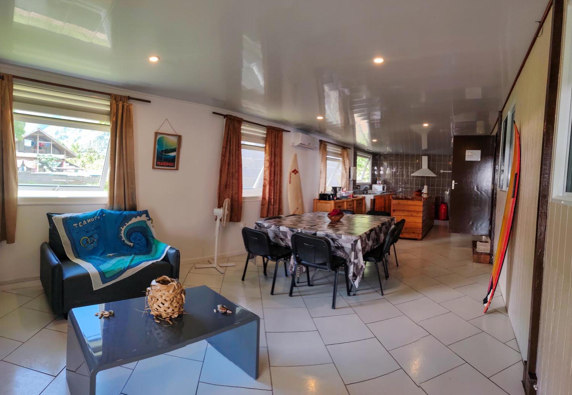 Hava'E Lodge Teahupoo Exteriör bild